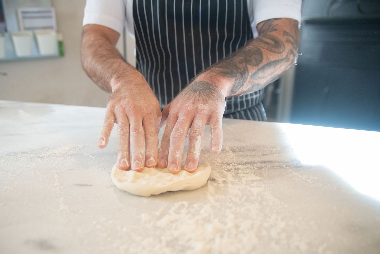 Man Making Dough