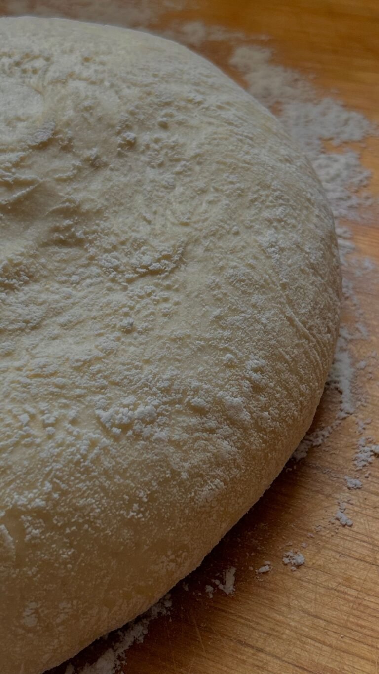 Flour on a Cake Pie