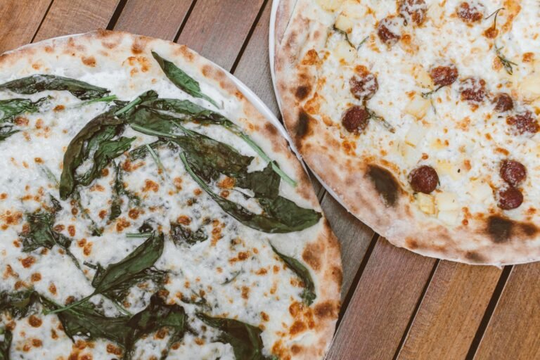 Mouthwatering Pizzas on a Plate