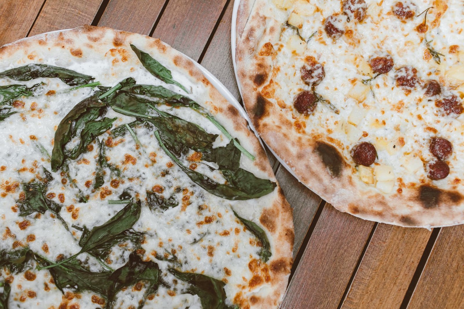 Mouthwatering Pizzas on a Plate