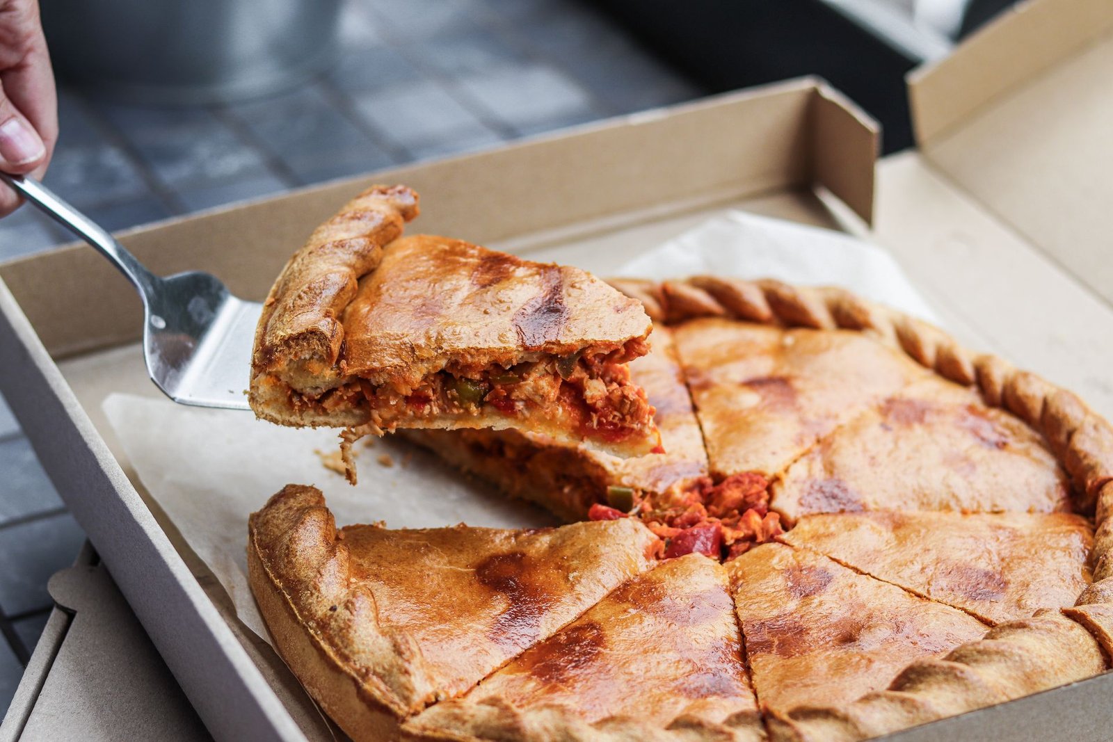 Close-Up Photo of Sliced Pie