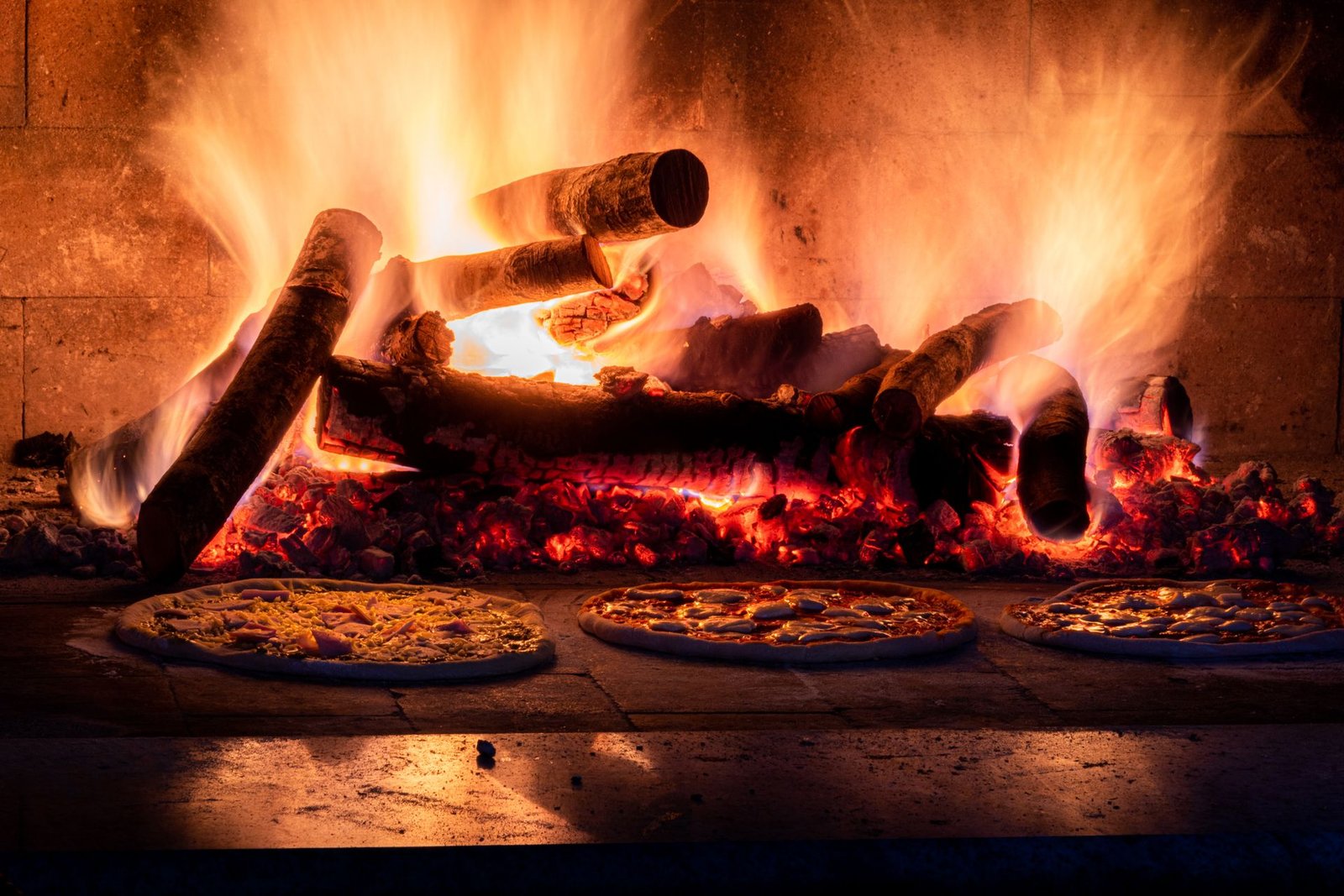 Pizza in Oven