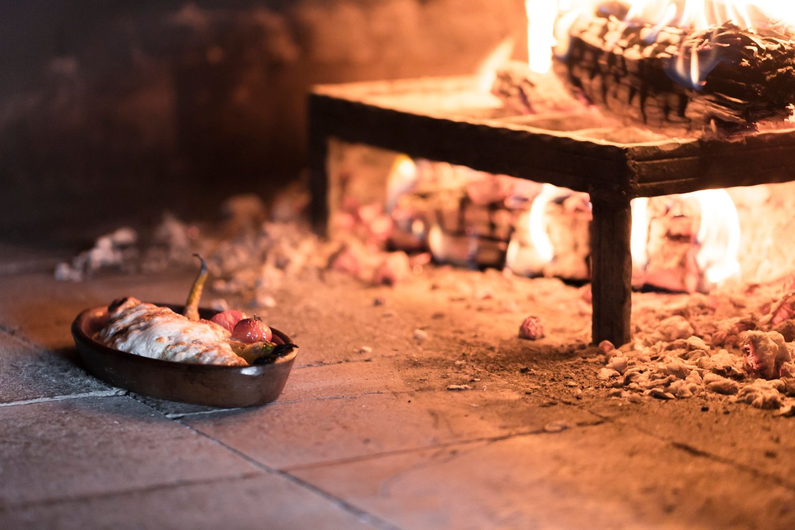 Traditional Turkish Food Cooking in Stone Oven