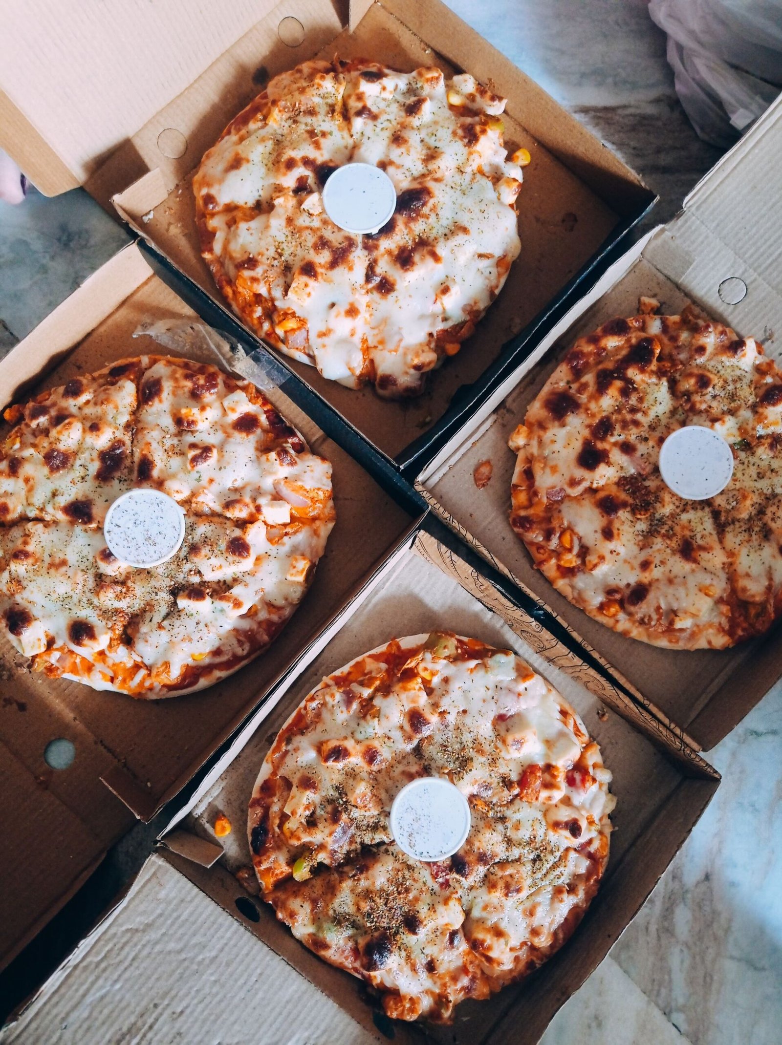 Pizza in Boxes
