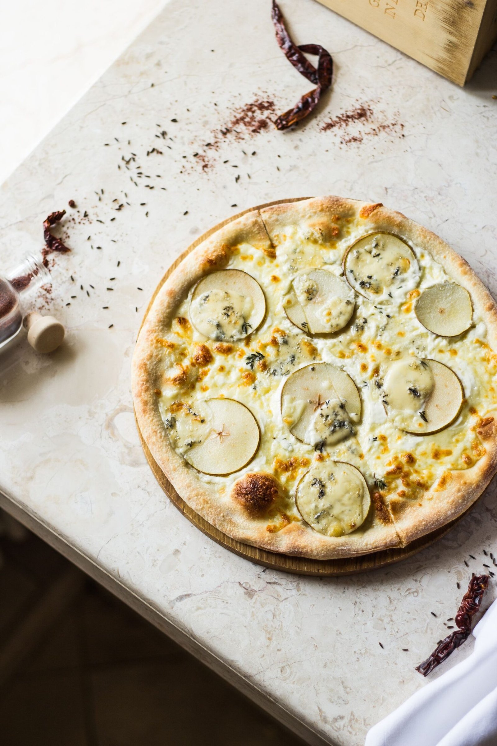Photo of a Pizza with Cheese