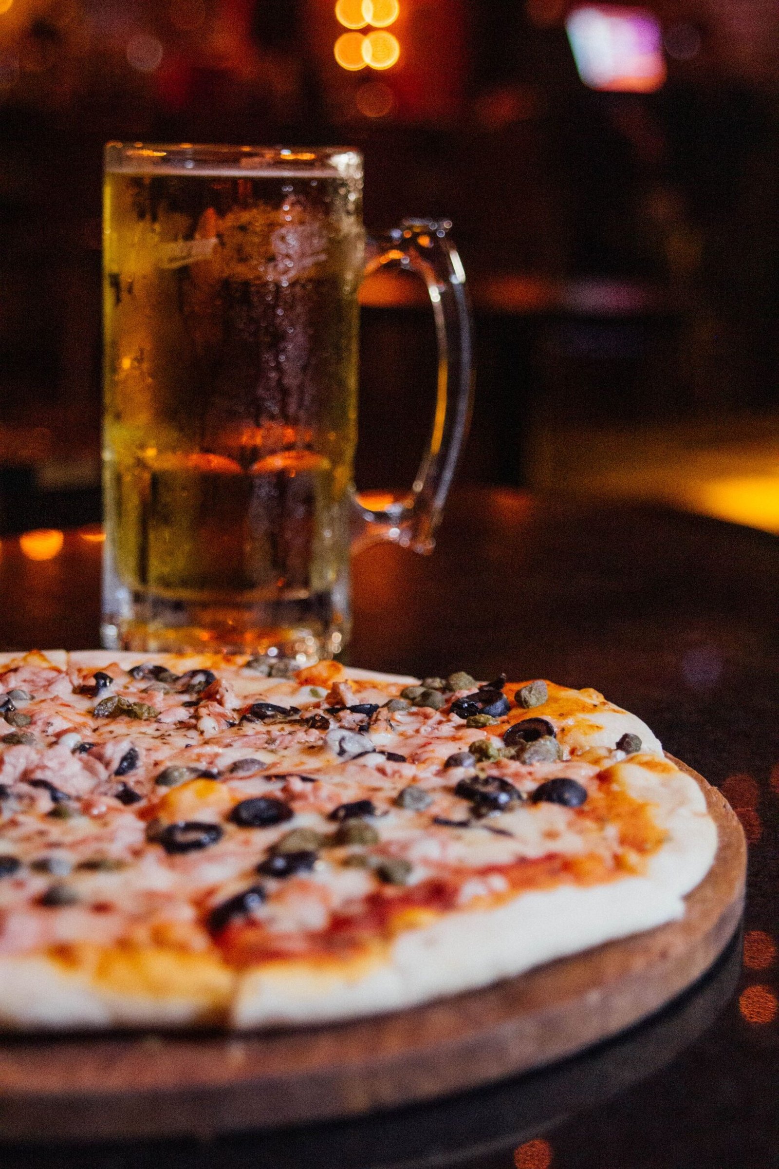 Pizza and a Beer 